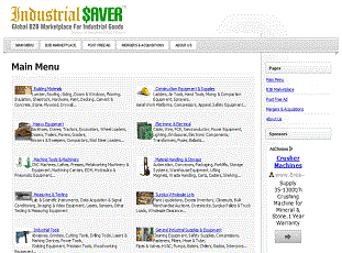 Industrialsaver.com - Industrial b2b marketplace