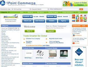 1commerce.com - Online Global b2b Marketplace eCommerce Network