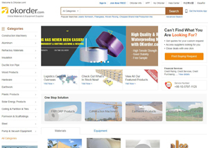 Okorder.com - Materials & Equipment from Leading Supplier in China