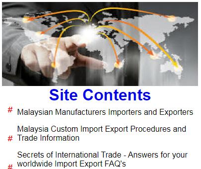 Malaysiaexports.com - Malaysian Import Export Trade