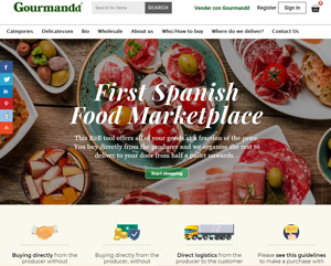 Gourmandd.com - B2B Spanish food supplier marketplace