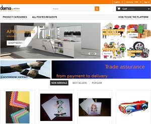 Domoonline.com - Online B2B e-commerce platform