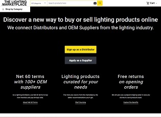 Lightingmarketplace.com - B2B marketplace for lighting distributors