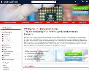Electronics1.com - International B2B portal for Electronics Industry