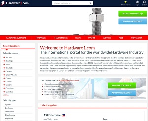 Hardware1.com - B2B Portal for Hardware Industry