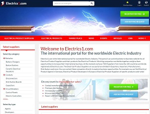 Electrics1.com - International B2B Electrical Portal