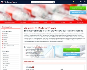 Medicines1.com - Medicine B2B Trade Portal