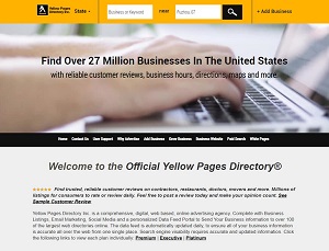 Yellowpagesdirectory.com - Official Yellow Pages Directory