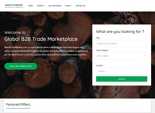 Woodtrademarket.com - Wood B2B Trade Marketplace