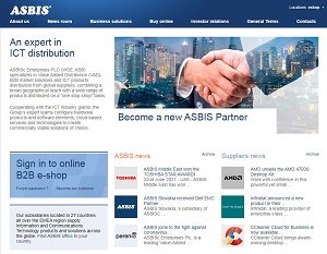 Asbis.com - Information and Communication Technologies Distributor