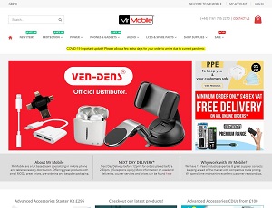 Mrmobileuk.com - Wholesale mobile phone & accessories suppliers