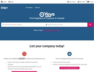 Yoys.ca - Canada B2B Marketplace