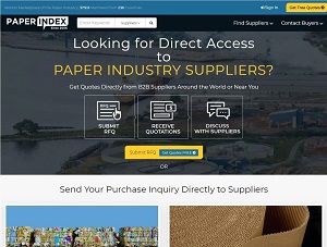 Paperindex.com - Paper Industry Suppliers B2B Marketplace