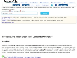 Traderscity.com - Free Import Export Trade Leads B2B Marketplace