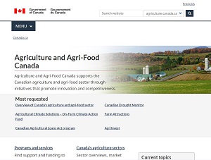 Agriculture.canada.ca - Agriculture and Agri-Food Canada