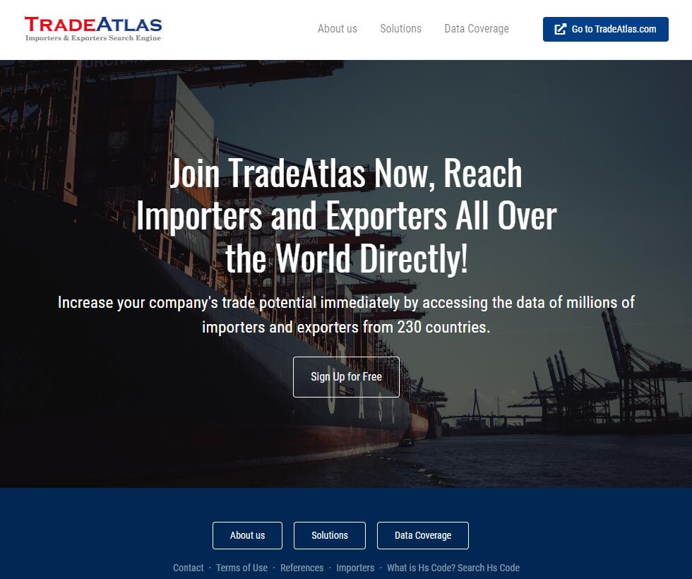 Tradeatlas.com - Global Trade Database