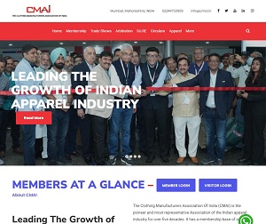 Cmai.in - Leading The Growth of India Apparel Industry