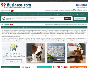 99business.com - B2B Marketplace For India Manufacturers and Suppliers