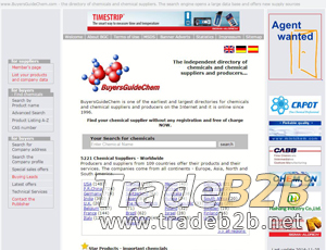 BuyersGuideChem - The directory of chemicals, chemical producers and suppliers