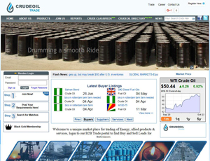 Crudeoiltrade.com - Crude Oil Marketplace Find Buyers & Sellers