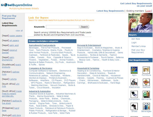 Globalbuyersonline.com - Indian online Import Export Marketplace