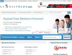 Globaltrade.net - The Directory for International Trade Services
