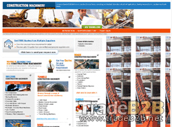 Theconstructionmachinery.com - Construction Machinery B2B Marketplace