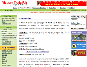VietnamTradeFair.com -  Vietnam business directory
