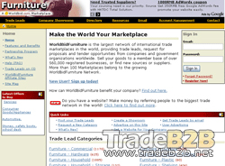 Worldbidfurniture.com - Furniture International Trade b2b Marketplace