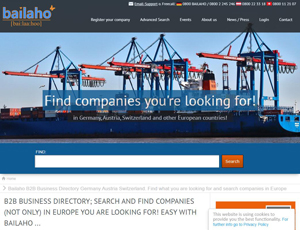 Bailaho.com - Europe B2B Business Directory