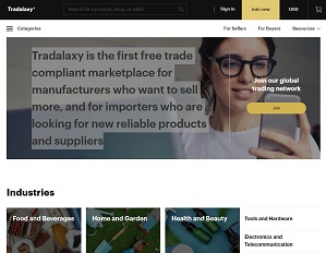 Tradalaxy.com - online B2B marketplace